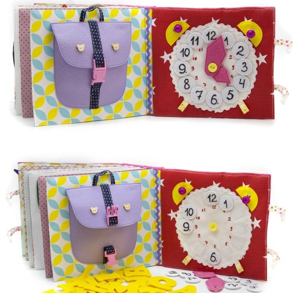 NEW-Activity quiet Book "Rainbow Pony Unic… - Picture 8 of 8